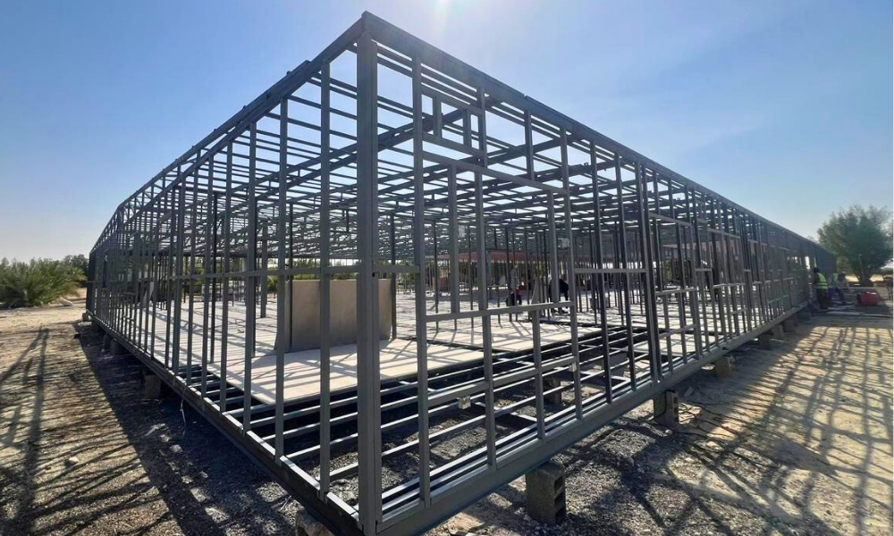 Steel structure for Warehouses in Saudia Arabia | Prefabricated Steel Structure Saudi Arabia - Steel Warehouses Manufacturer