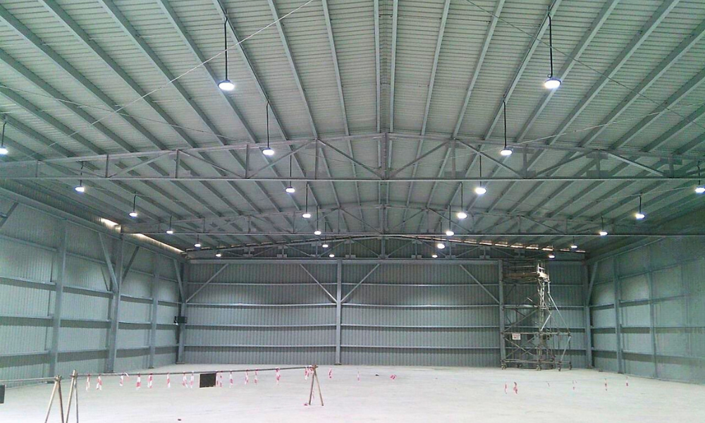 Steel structure in Saudia Arabia | Prefabricated Construction Steel Structure for Warehousing