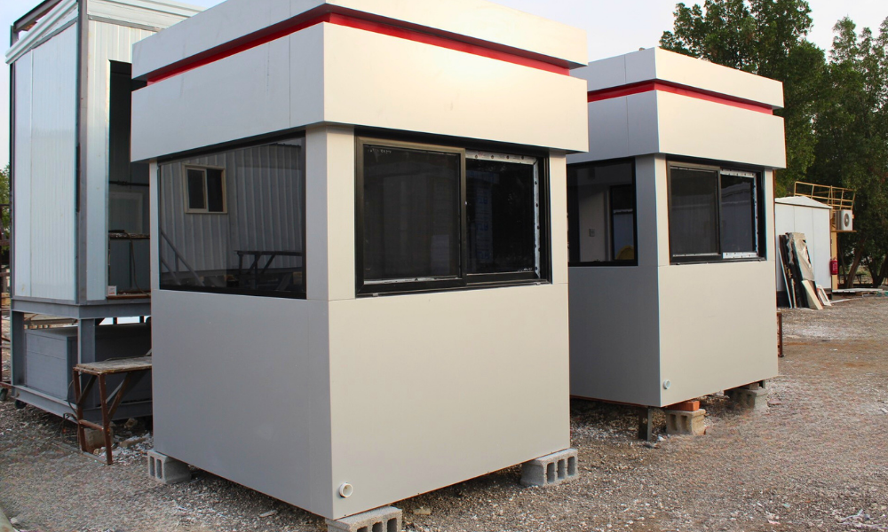 security cabins , guard houses , prefabricated Portable security cabins