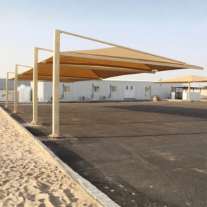 Parking Shades Manufacturer and Supplier in Saudi Arabia | Prefabricated Parking Shades